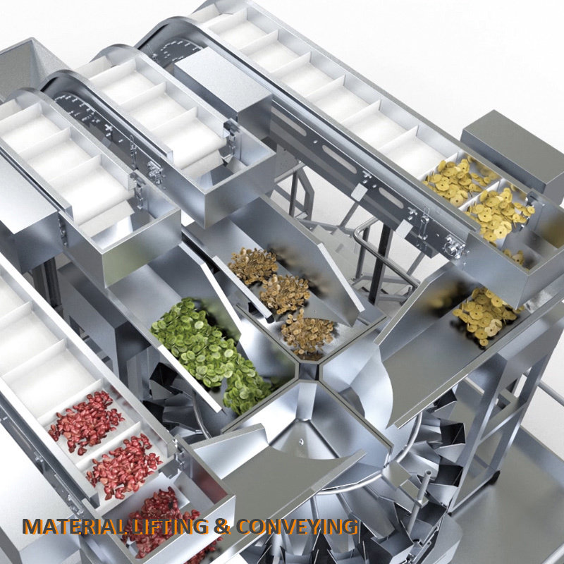 Automatic Package 4 in 1 Dried Fruit Packaging Machine Nuts Cashew Nuts Snack Packing Machine Coated Peanut Packaging Machine