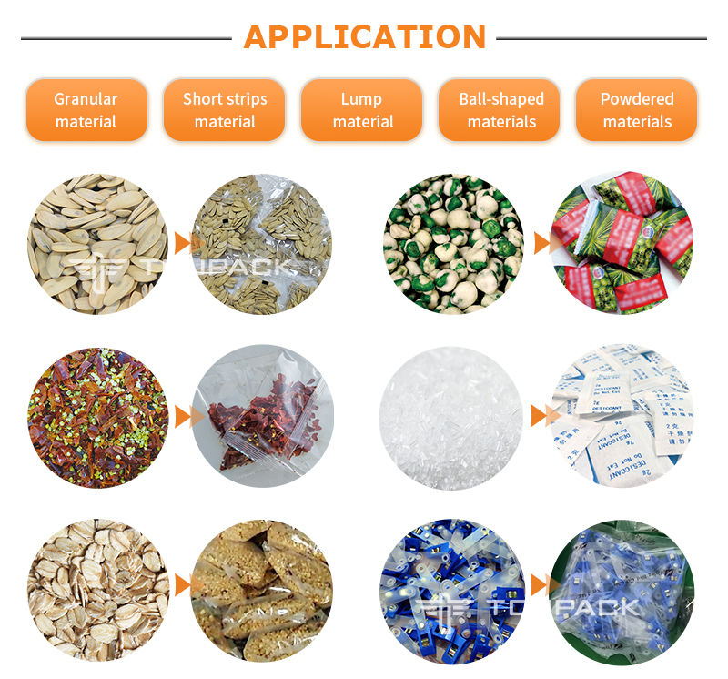 أوتوماتيكية رقائق البطاطا متعددة الرؤوس الموزن نظام الوزن الجمبرى الفرنسية حزمة آلة نفخ الغذاء حبيبات حزمة آلة