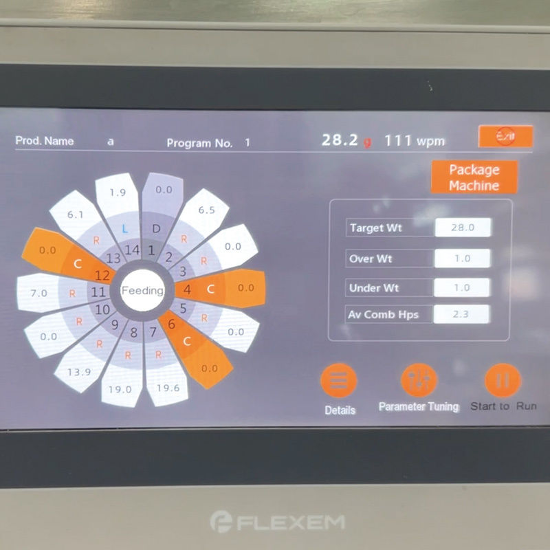 عالية الجودة العمودية الآلية الكمية الجسيمات وجبة خفيفة الغذاء الختم ملء التعبئة وتعبئة VFFS وزنها وتعبئة آلة