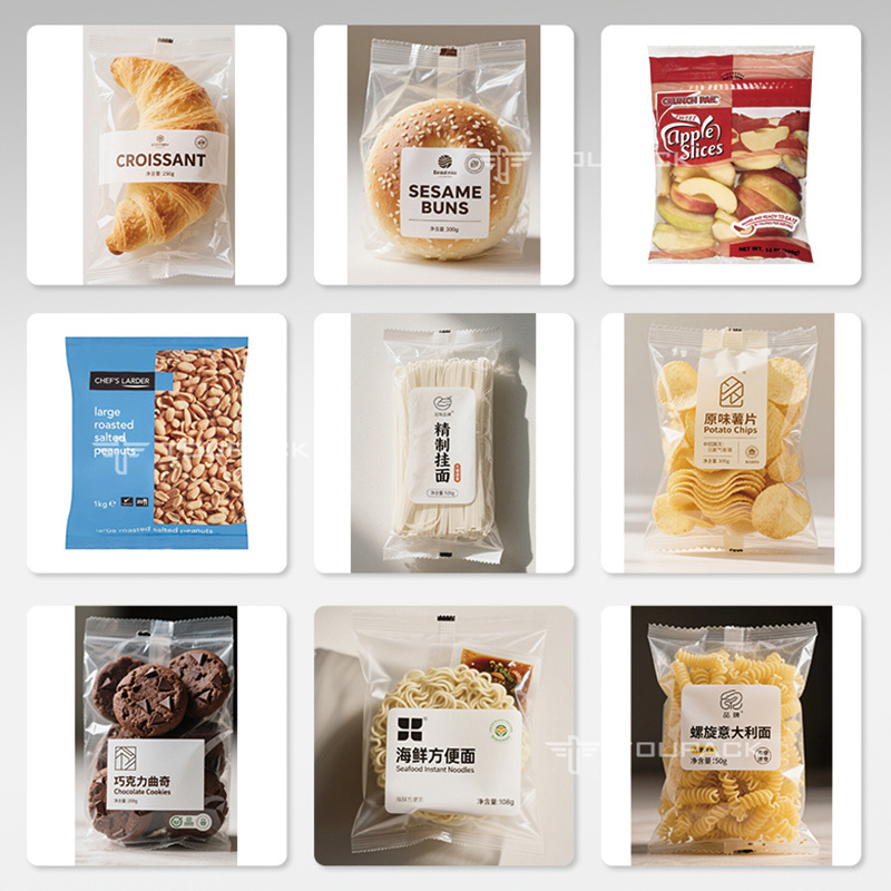 آلة تغليف أفقية على شكل وسادة لخبز الصابون والخبز المسطح والخبز المسطح، مع محرك سيرفو أوتوماتيكي