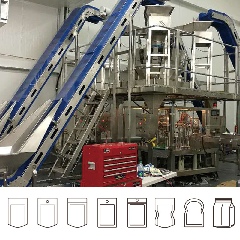 Fully Auto Multihead Weigher Packing Machine with 10