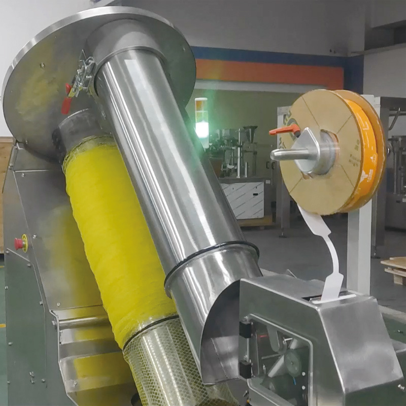 عالية السرعة العمودية الآلية الشبكة جيب آلة الجزر الخضار الشبكة كيس بالر بير الشبكات الآلية حزمة آلة