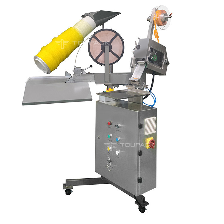 آلة حزم أكياس الشبكة الخضرواتية الجزر نظام كيس شبكة شبه أوتوماتيكي