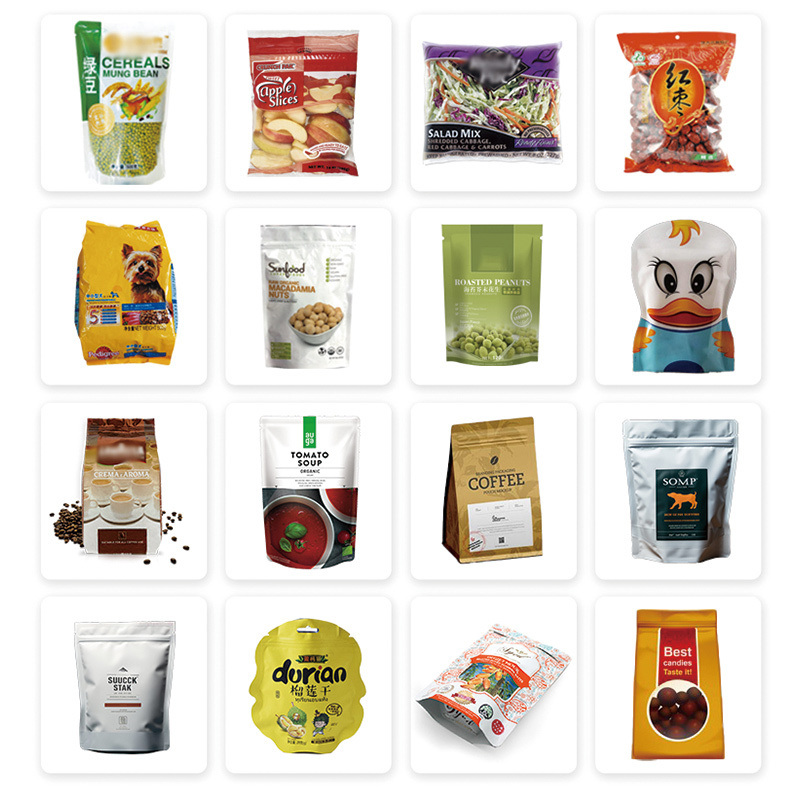 500 جرام 1 كجم حبوب البن قهوة مجففة بالتجميد قهوة متعددة الوظائف فراغ 3 في 1 مسحوق القهوة الفورية آلة تعبئة حبوب البن