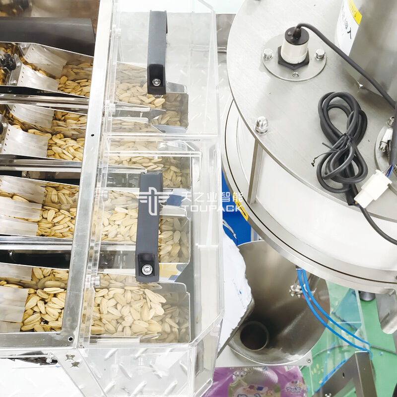 آلة تعبئة مسحوق التوابل 100 جرام 200 جرام 500 جرام معدات تعبئة مسحوق الفلفل الحار آلة تعبئة وختم المسحوق