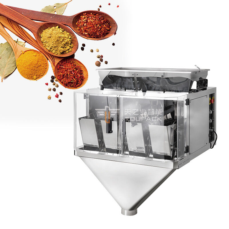آلة حشوة أوتوماتيكية لملء التوابل مسحوق الأطعمة البروتين مسحوق محجوز حقيبة الاختيار