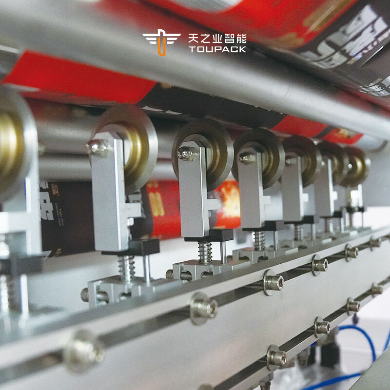 Automatic Multi Lane 50ml 100ml Liquid Sachet Fruit Juice Ice Lolly Pop Jelly Stick Strip Sachet Packing Machine