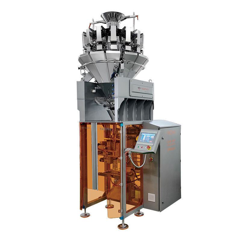 أوتوماتيكيكي كيس وسادة وزنها آلة تعبئة للوجبات الخفيفة الجوز الحبيبات 5-200g معدات التعبئة الغذائية عالية السرعة