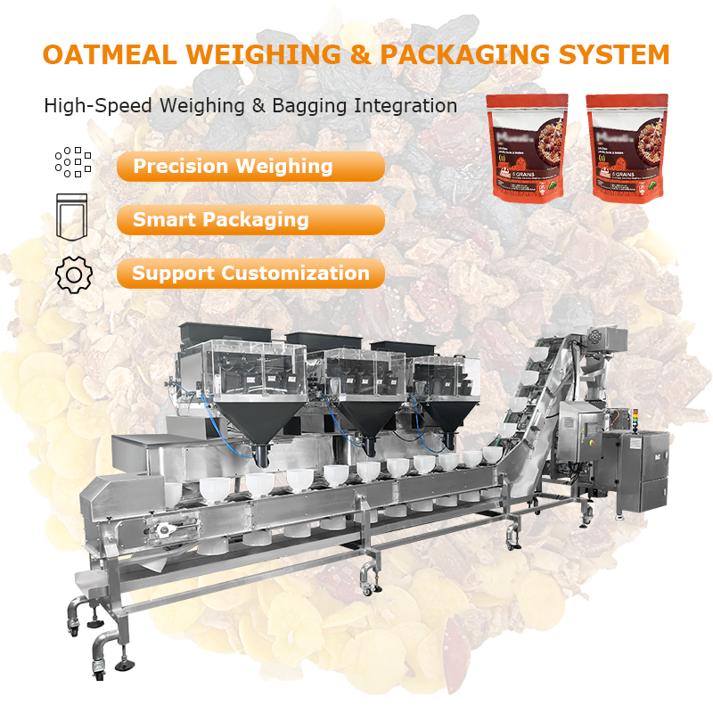 معتمدة من قبل منظمة الأغذية العالمية (CE Food Grade Doypack Packaging Machine for Nuts Snacks Pre-made Zipper Stand Up Pouch Packing Food Granule Packaging Solutions