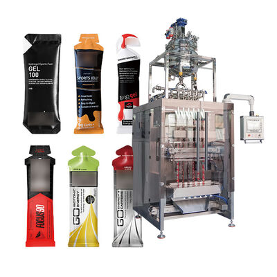 آلية متعددة الممرات الصفيحة السائلة صغيرة معجون التعبئة الخردل السلطة الجمبري المحار صلصة التعبئة