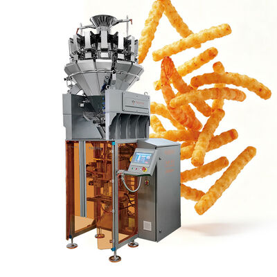 نظام التعبئة التلقائية المزنة المدمجة للمنتجات الصغيرة 5-200g 20-200 كيس / دقيقة مع تصميم وحدات مع تحكم دقة عالية