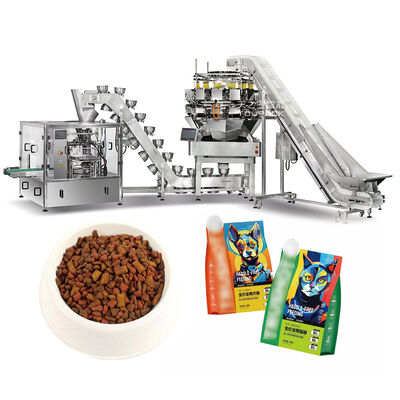 معتمدة من قبل منظمة الأغذية العالمية (CE Food Grade Doypack Packaging Machine for Nuts Snacks Pre-made Zipper Stand Up Pouch Packing Food Granule Packaging Solutions
