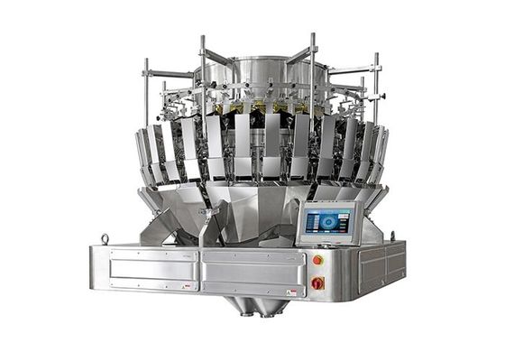 32 رأس الفولاذ المقاوم للصدأ المخلوطة المنتجات Multihead Weigher