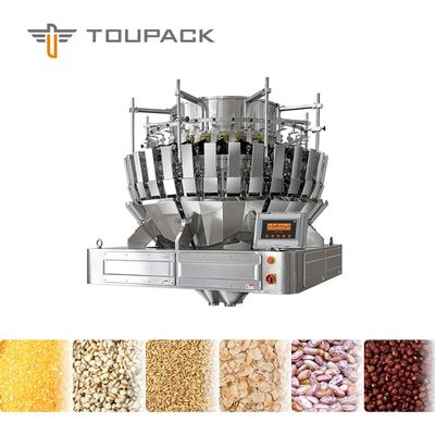 IP65 حبيبات Multihead Weigher 32 رأس مزيج آلي وزنها مقياس