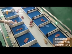 12 المقياس المشترك لخيط الرأس لوزن اللحم المقدد