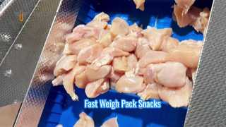 خط تعبئة صينية لحم الدجاج الأوتوماتيكي عالي الكفاءة 40 - 60 صينية / دقيقة